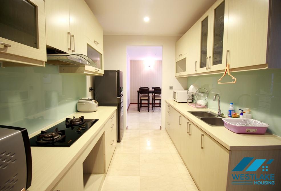 Furnished apartment for rent in L Ciputra, Tay Ho ward, Ha Noi