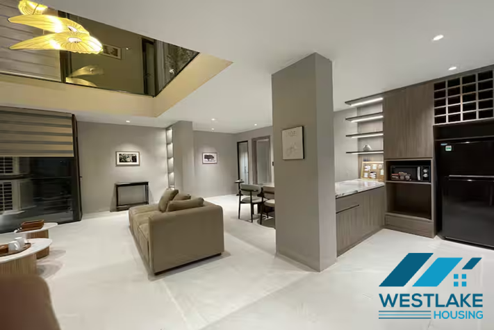 Cho Thuê Căn Hộ Duplex 2 Phòng Ngủ Hiện Đại Hoàn Toàn Mới Tại Tây Hồ, Hà Nội