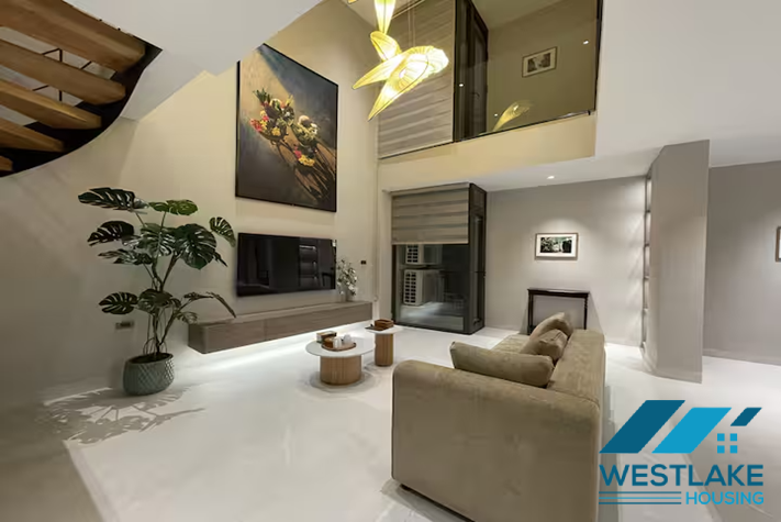 Cho Thuê Căn Hộ Duplex 2 Phòng Ngủ Hiện Đại Hoàn Toàn Mới Tại Tây Hồ, Hà Nội