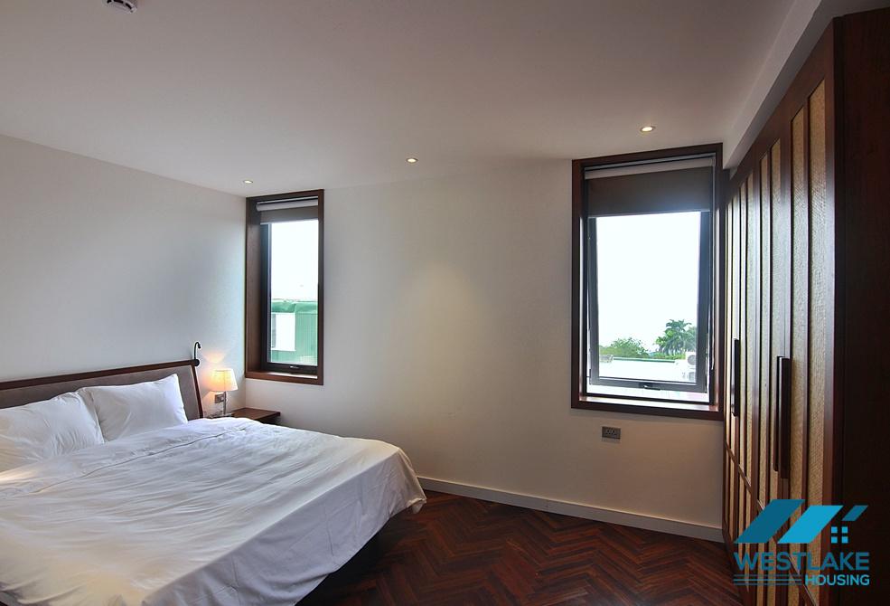 Bright and gorgeous 2 bedrooms apartment for rent in Dang Thai Mai, Tay Ho, Ha Noi
