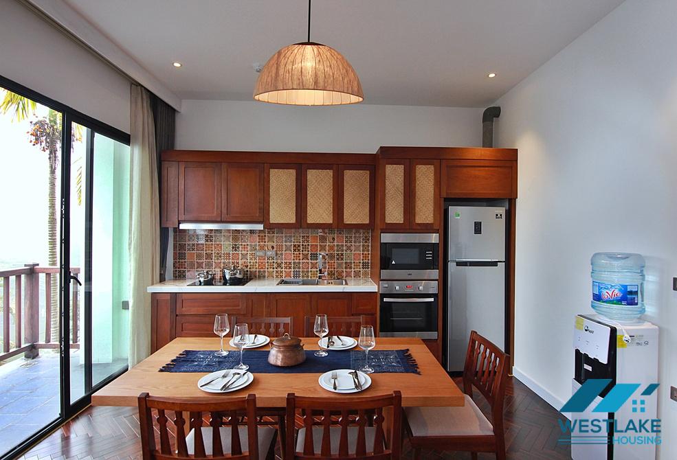 Nice 02 bedrooms serviced apartment for rent in Tay Ho, Ha Noi