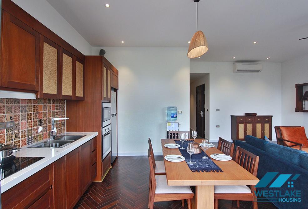 Nice 02 bedrooms serviced apartment for rent in Tay Ho, Ha Noi