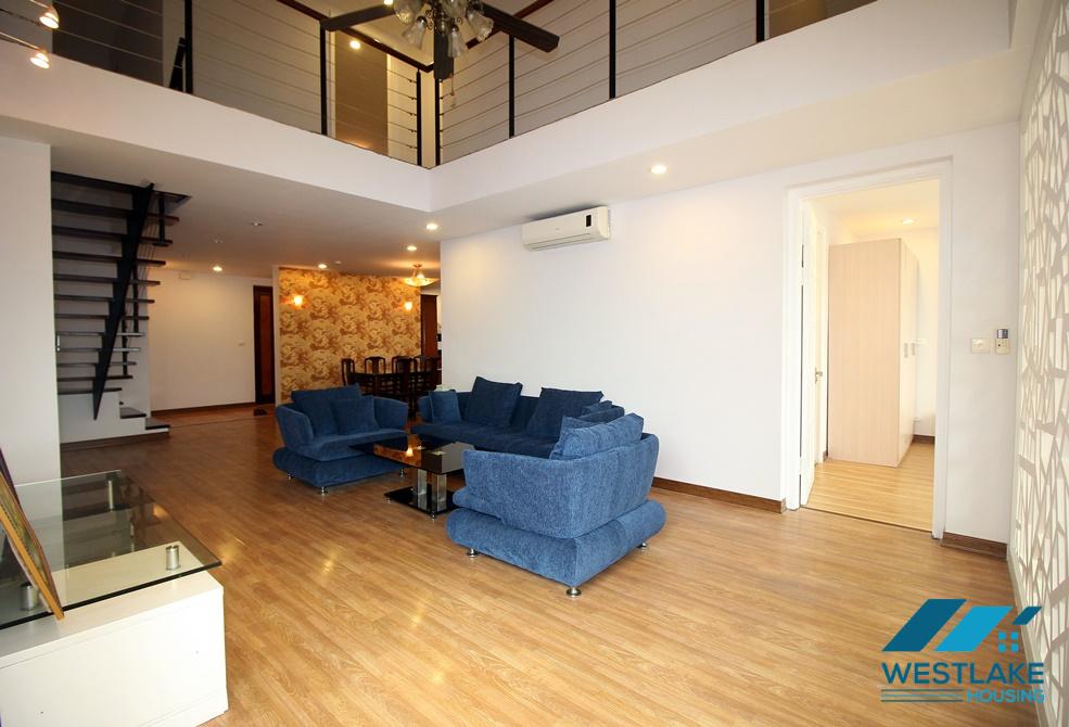 Cho thuê căn hộ 3 phòng ngủ siêu rộng tại Ciputra, Tây Hồ – 240m², nội thất đầy đủ, ánh sáng tự nhiên