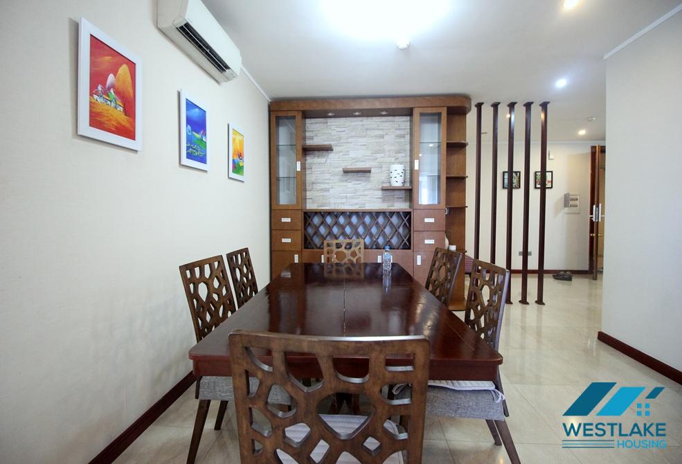 Brightly and modern apartment for rent in Ciputra, Tay Ho ward, Ha Noi