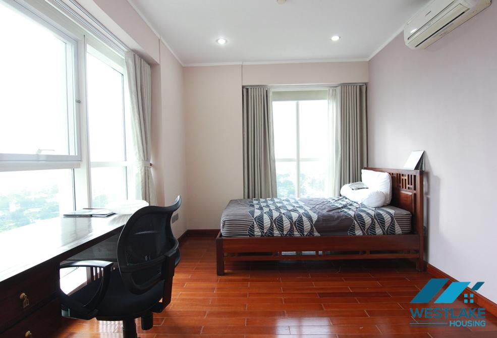 A beautiful and classic 3 bedroom apartment for rent in Ciputra L Tower, Tay Ho, Ha Noi