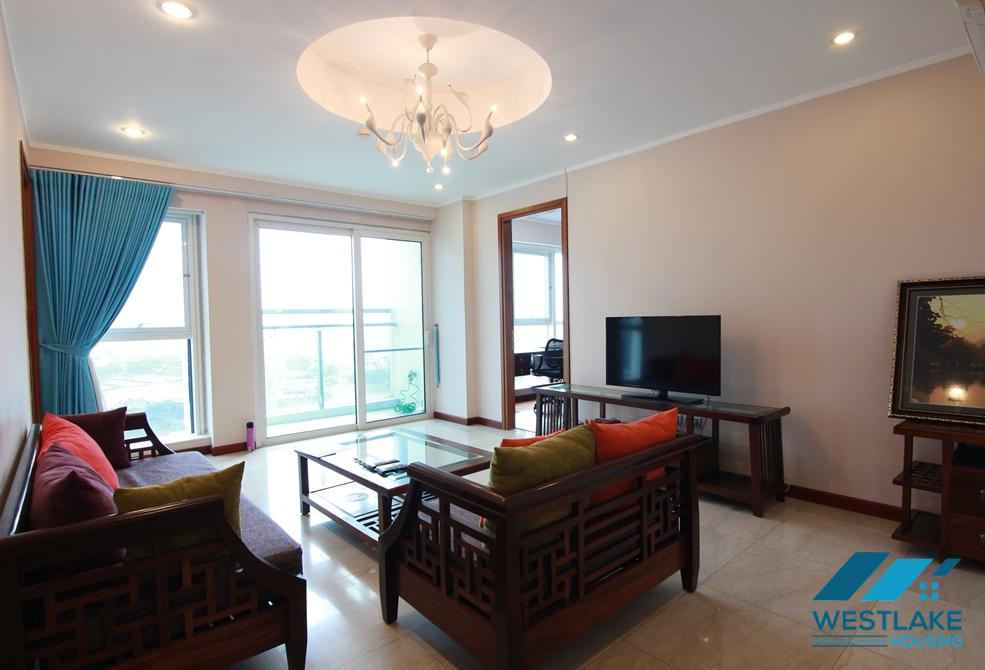 A beautiful and classic 3 bedroom apartment for rent in Ciputra L Tower, Tay Ho, Ha Noi