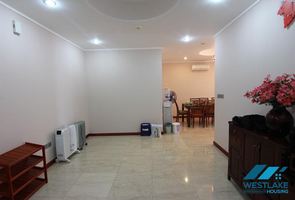A beautiful and classic 3 bedroom apartment for rent in Ciputra L Tower, Tay Ho, Ha Noi