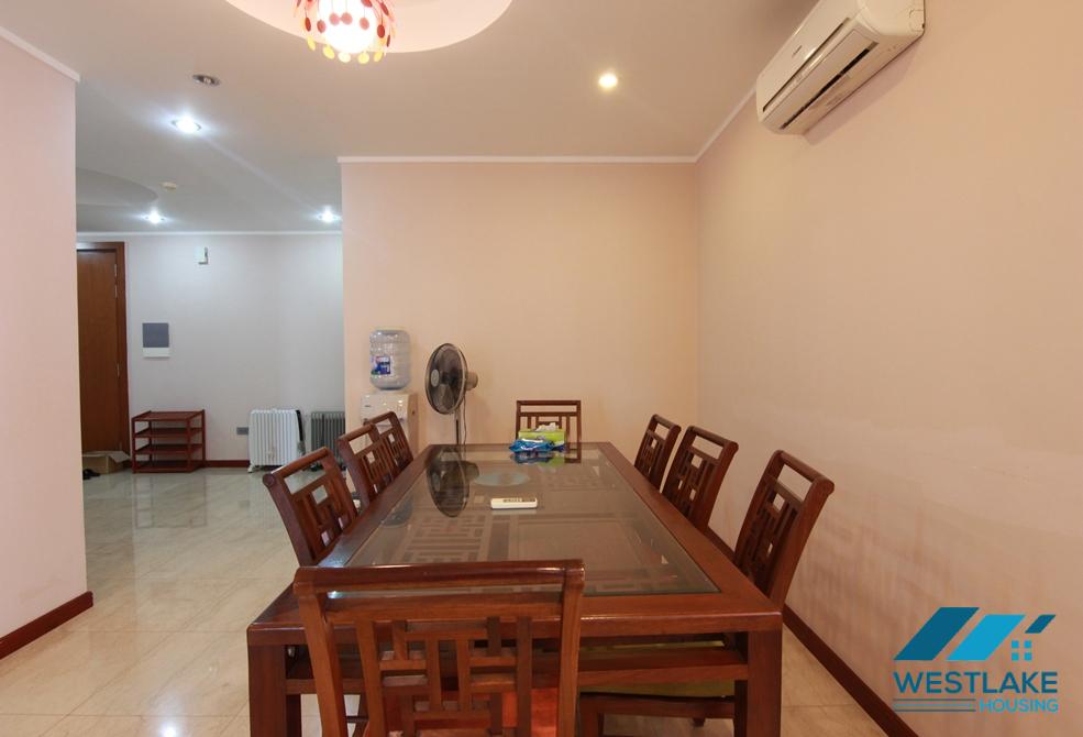 A beautiful and classic 3 bedroom apartment for rent in Ciputra L Tower, Tay Ho, Ha Noi