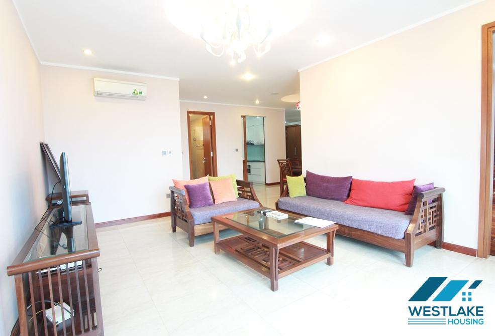 A beautiful and classic 3 bedroom apartment for rent in Ciputra L Tower, Tay Ho, Ha Noi