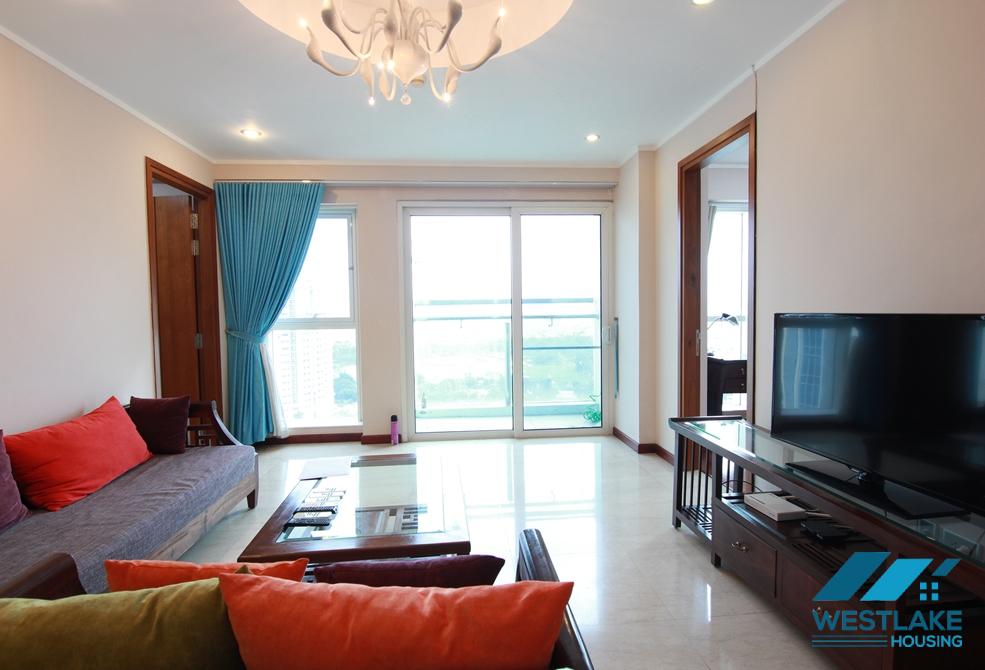 A beautiful and classic 3 bedroom apartment for rent in Ciputra L Tower, Tay Ho, Ha Noi