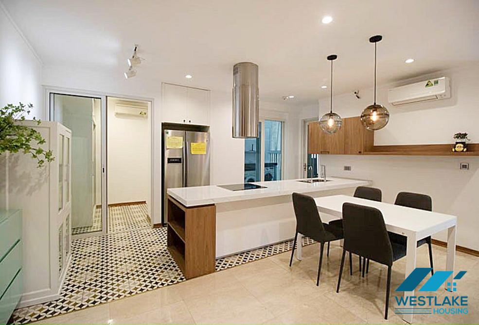 Fully furnished apartment high floor 2 bedrooms at L tower Ciputra, Tay Ho ward, Ha Noi