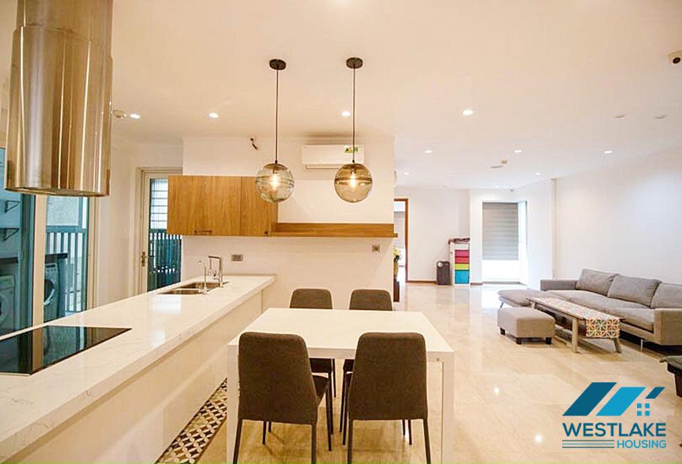 Fully furnished apartment high floor 2 bedrooms at L tower Ciputra, Tay Ho ward, Ha Noi