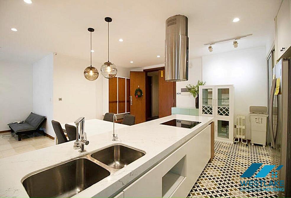 Fully furnished apartment high floor 2 bedrooms at L tower Ciputra, Tay Ho ward, Ha Noi