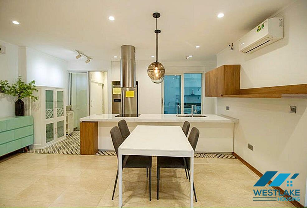 Fully furnished apartment high floor 2 bedrooms at L tower Ciputra, Tay Ho ward, Ha Noi