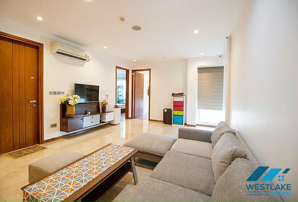 Fully furnished apartment high floor 2 bedrooms at L tower Ciputra, Tay Ho ward, Ha Noi