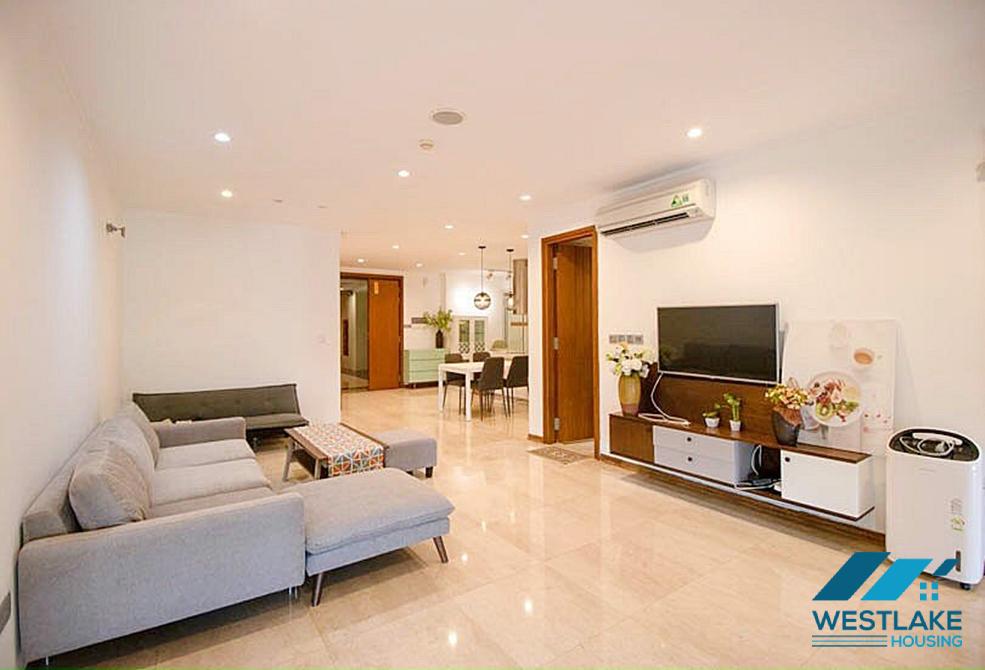 Fully furnished apartment high floor 2 bedrooms at L tower Ciputra, Tay Ho ward, Ha Noi