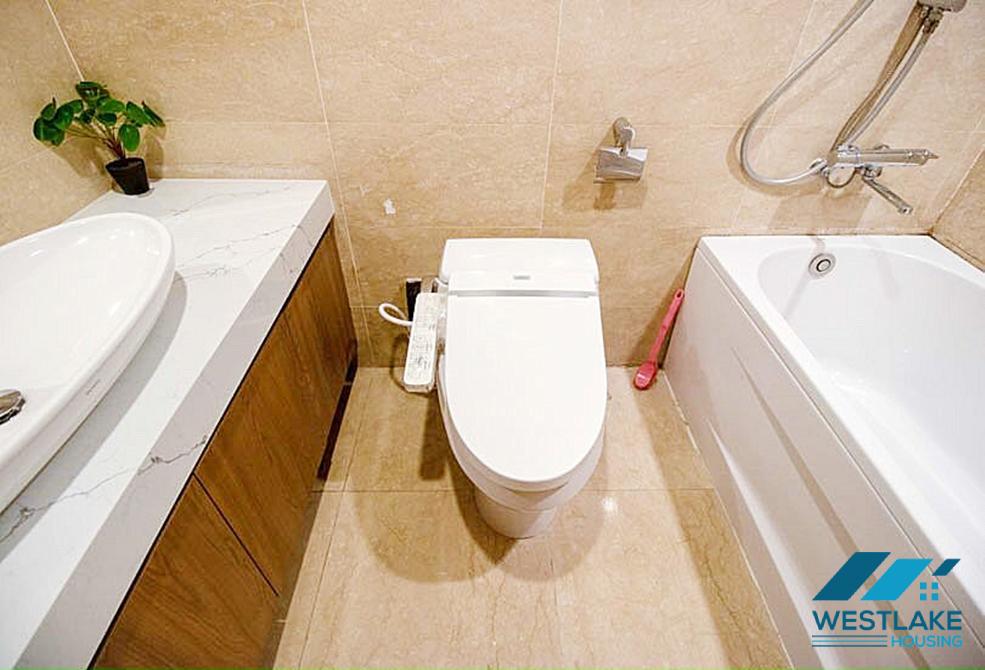 Fully furnished apartment high floor 2 bedrooms at L tower Ciputra, Tay Ho ward, Ha Noi