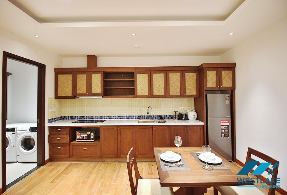 Good quality 01 bedroom serviced apartment for rent in Tay Ho, Ha Noi