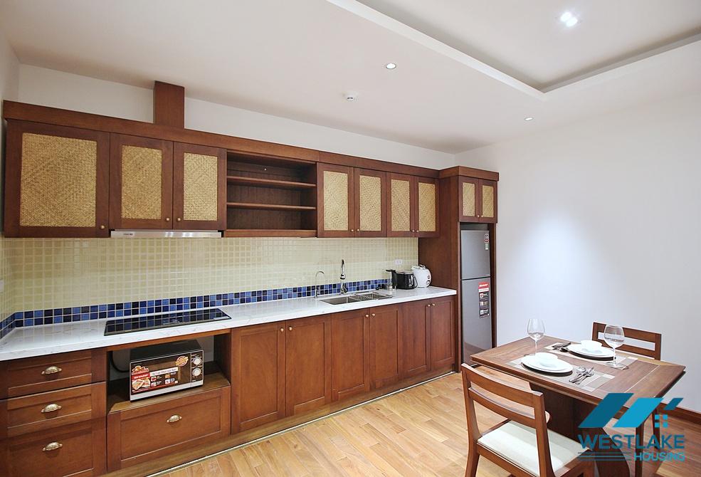 Good quality 01 bedroom serviced apartment for rent in Tay Ho, Ha Noi