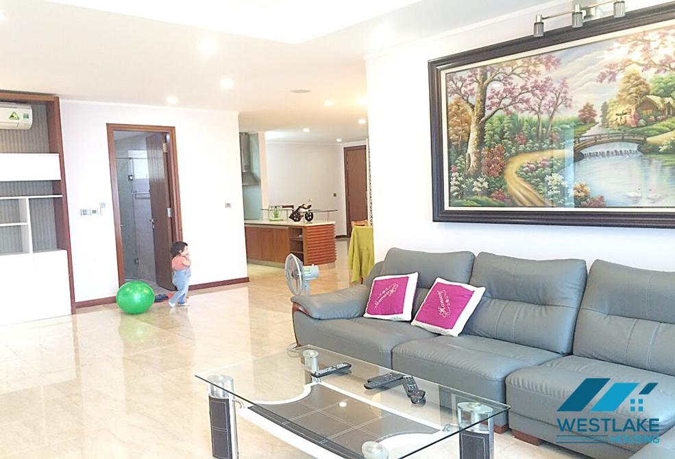 A beautiful and well-furnished 3 bedroom apartment for rent in Ciputra