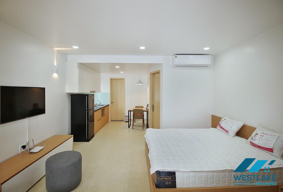 A bright and modern studio for rent in Xuan Dieu, Tay Ho, Ha Noi