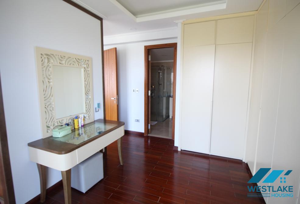 Big size apartment with 04 bedrooms for rent in Ciputra, Tay Ho ward, Ha Noi