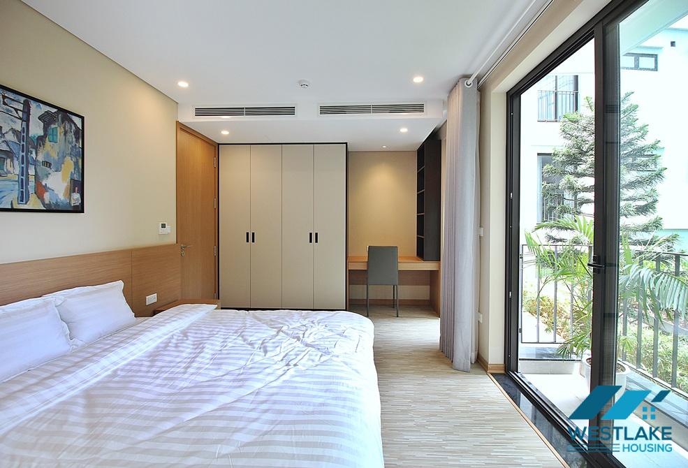 Clean and bright 02 bedrooms apartment for rent in Tay Ho street, Tay Ho, Ha Noi