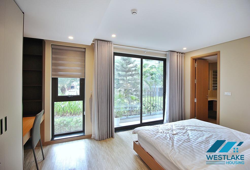 Clean and bright 02 bedrooms apartment for rent in Tay Ho street, Tay Ho, Ha Noi