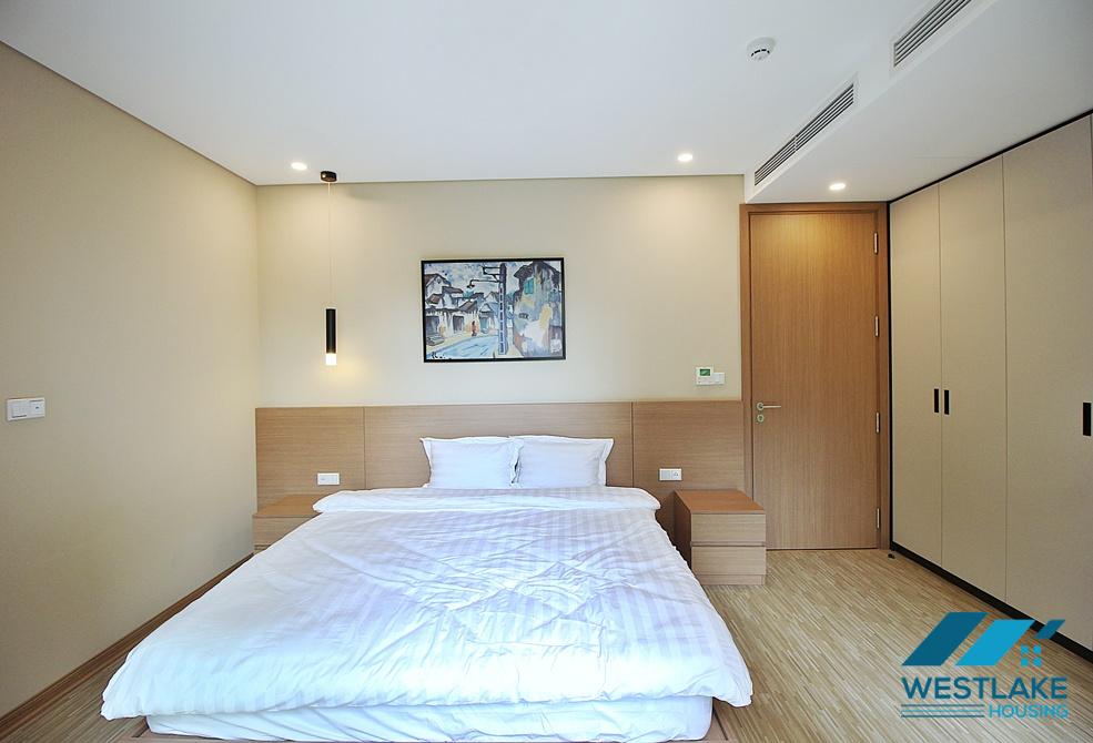 Clean and bright 02 bedrooms apartment for rent in Tay Ho street, Tay Ho, Ha Noi