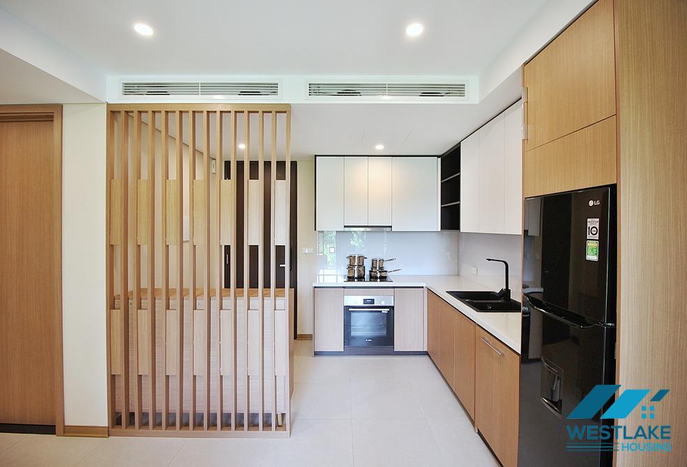 Clean and bright 02 bedrooms apartment for rent in Tay Ho street, Tay Ho, Ha Noi
