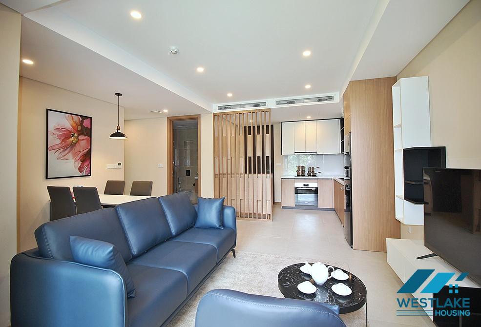 Clean and bright 02 bedrooms apartment for rent in Tay Ho street, Tay Ho, Ha Noi