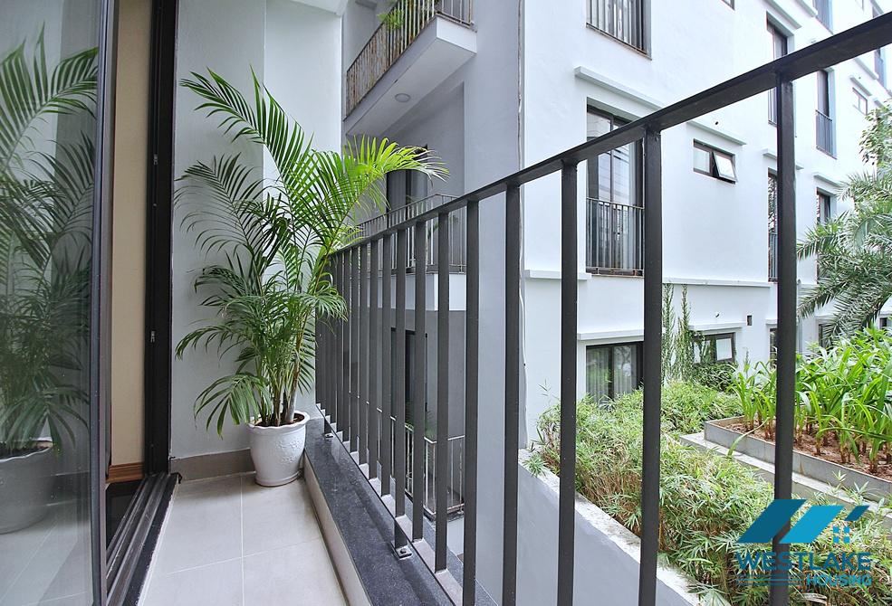 Clean and bright 02 bedrooms apartment for rent in Tay Ho street, Tay Ho, Ha Noi
