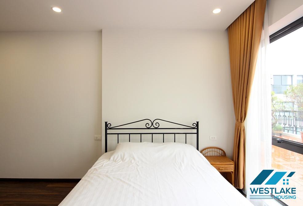 A spacious 2 bedrooms apartment with huge balcony for rent in Tu Hoa, Tay Ho, Ha Noi