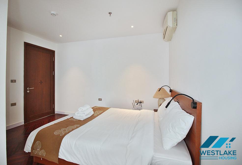 A luxurious 3 bedrooms apartment for rent in To Ngoc Van area, Tay Ho, Ha Noi