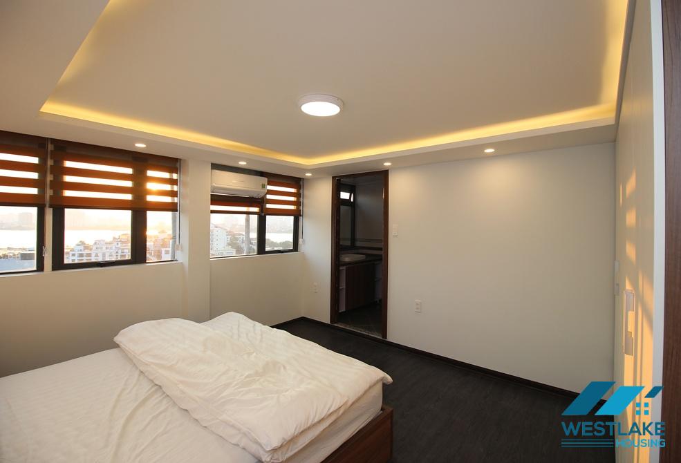 Lots of nature light 02 bedrooms apartment for rent on To Ngoc Van street, Tay Ho Ward, Ha Noi