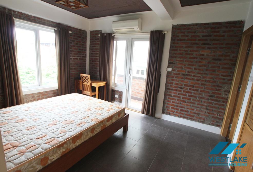 Affordable price 01 bedroom apartment for rent on Tay Ho street, Tay Ho ward, Ha Noi