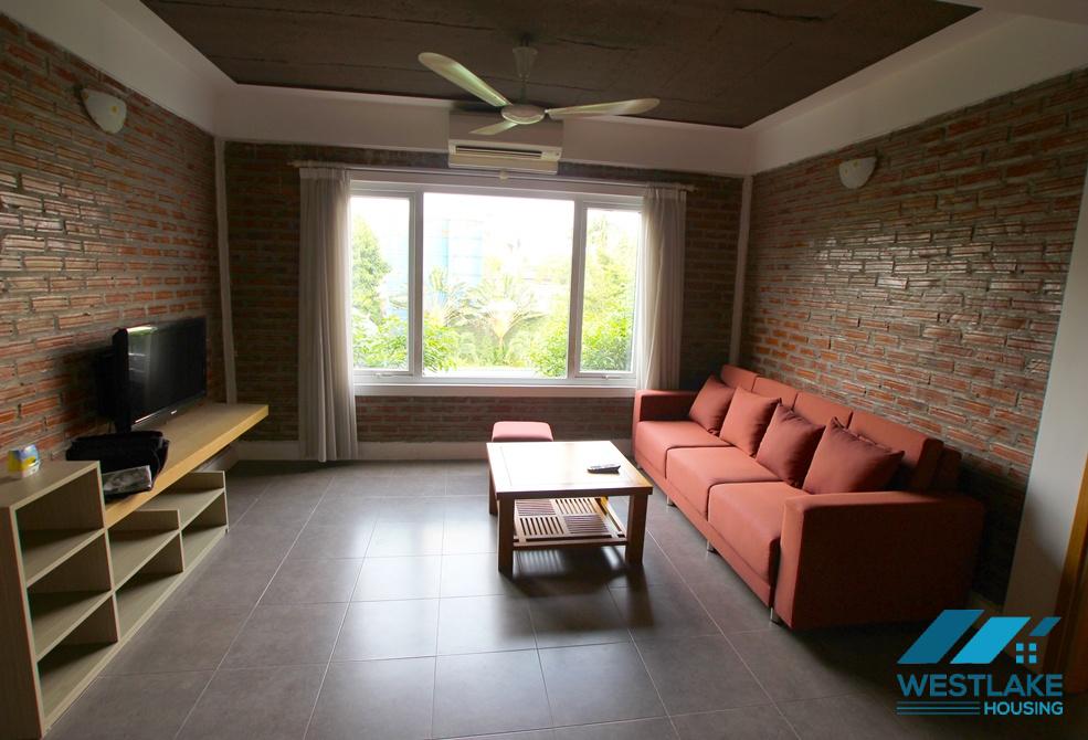 Affordable price 01 bedroom apartment for rent on Tay Ho street, Tay Ho ward, Ha Noi
