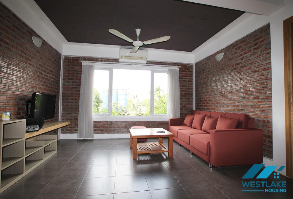 Affordable price 01 bedroom apartment for rent on Tay Ho street, Tay Ho ward, Ha Noi