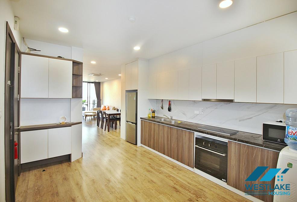 A bright 2 bedroom apartment for rent in Xuan Dieu, Tay Ho, Ha Noi