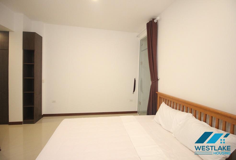 A ground floor 1 bedroom apartment for rent in Xuan Dieu, Tay Ho