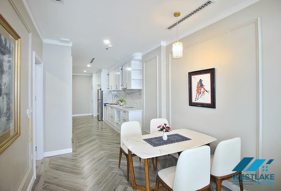 A lake view and newly 2 bedroom apartment for rent in Xuan Dieu, Tay Ho