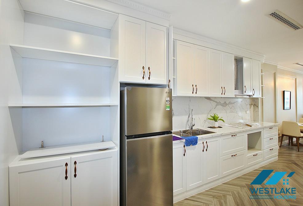A lake view and newly 2 bedroom apartment for rent in Xuan Dieu, Tay Ho