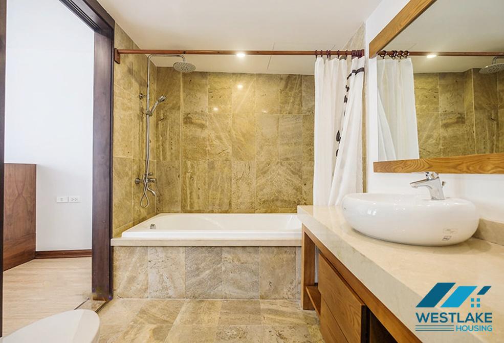 Bright and cozy 3 bedroom apartment for rent in Xuan Dieu, Tay Ho, Ha Noi