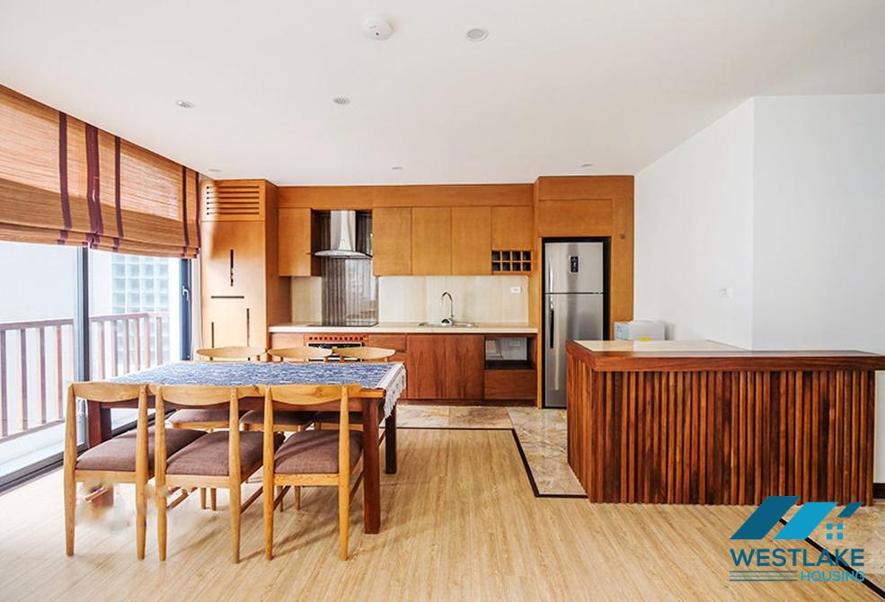 Bright and cozy 3 bedroom apartment for rent in Xuan Dieu, Tay Ho, Ha Noi