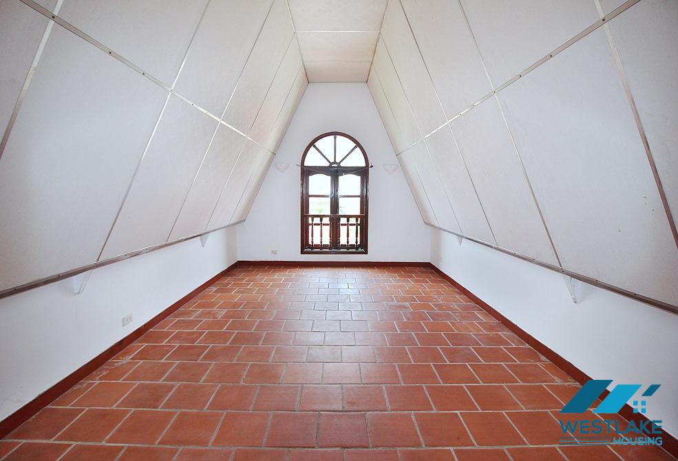 Large  house with outdoor swimming pool for rent in To Ngoc Van area, Tay Ho, Ha Noi