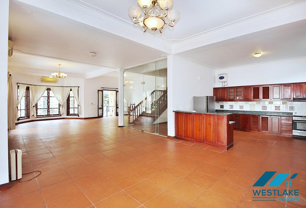 Large  house with outdoor swimming pool for rent in To Ngoc Van area, Tay Ho, Ha Noi