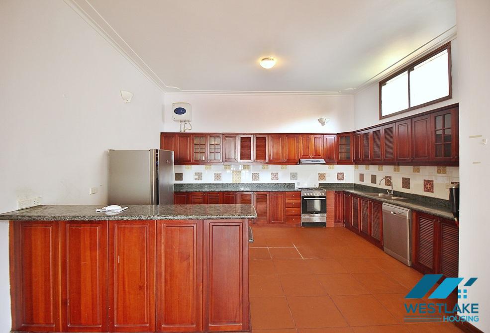 Large  house with outdoor swimming pool for rent in To Ngoc Van area, Tay Ho, Ha Noi