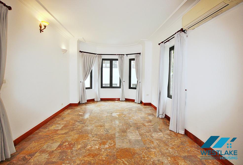 Beautiful house with large courtyard and swimming pool  for rent in Tay Ho Ward, Ha Noi