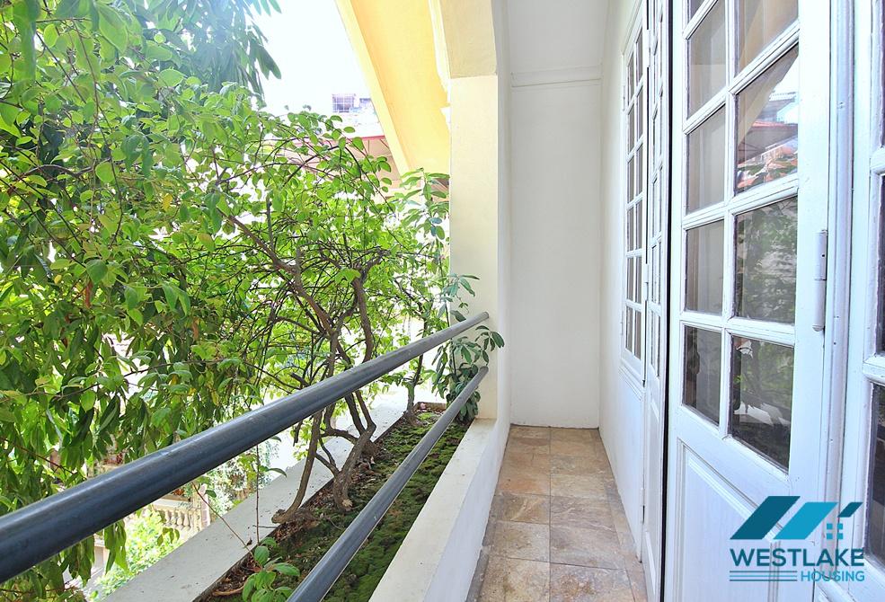 Lovely 04 bedrooms house with big yard for rent in To ngoc Van, Tay Ho, Ha Noi