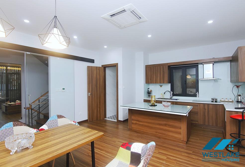 A nice design house for rent near Nhat Tan bridge, Tay Ho, Ha Noi